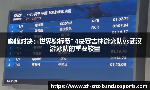 巅峰对决：世界锦标赛14决赛吉林游泳队vs武汉游泳队的重要较量